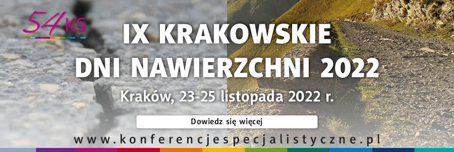 IX Krakowskie Dni Nawierzchni 2022