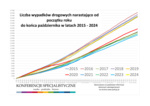 Statystyki bezpieczeństwa ruchu drogowego w Polsce - stan na koniec października 2024 r.