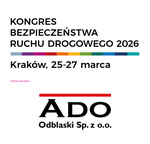 ADO Odblaski Sp. z o.o. Partnerem Specjalnym KONGRESU BEZPIECZEŃSTWA RUCHU DROGOWEGO 2026